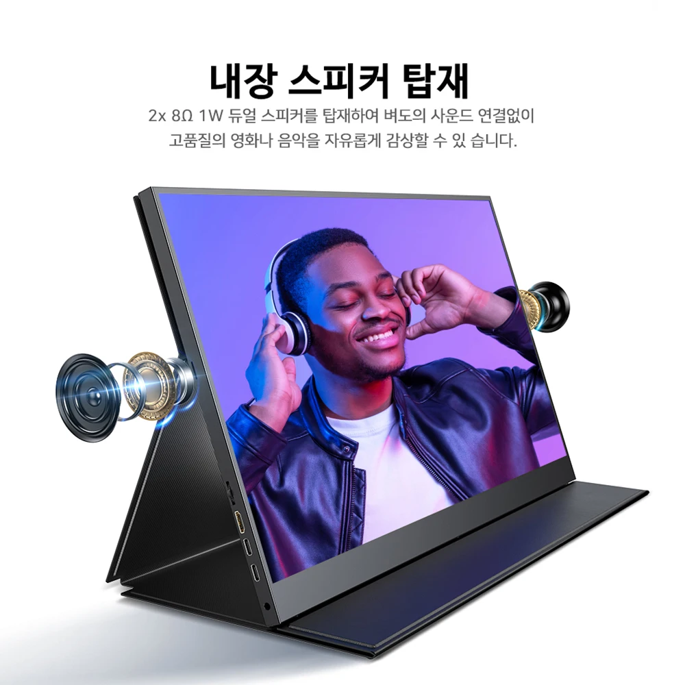 Cdisplay 2K ޴  17.3ġ 2560*1440 QHD IPS ÷ Ʈ ͺ  ű ĵ ̽ Ŀ   USB-C Mini HDMI  PS5 ƺ Xbox 