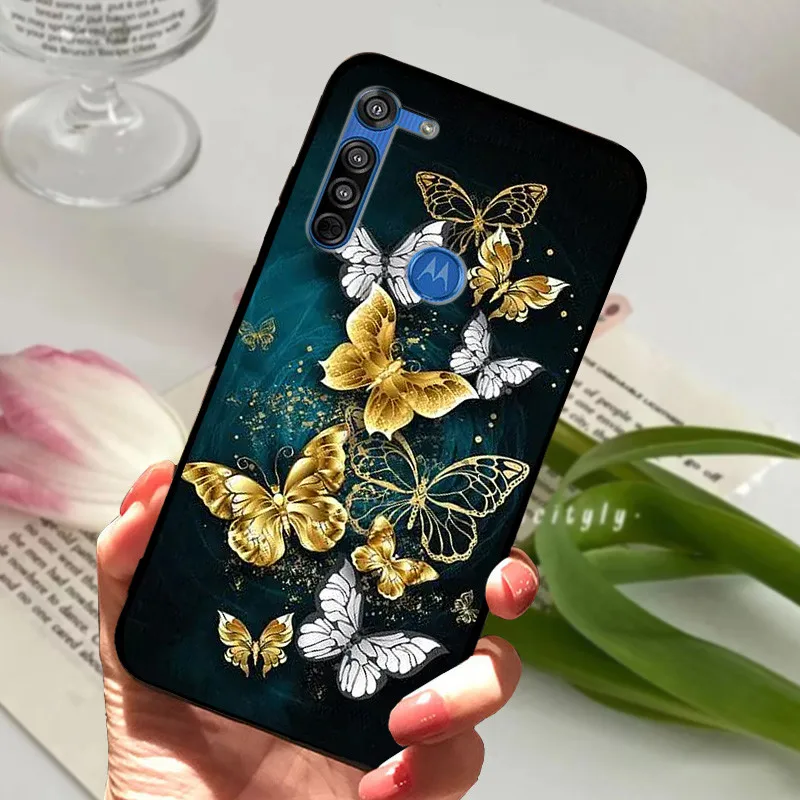 Premium Black Silicone Protective Case - Fashionable TPU Back Cover Shell