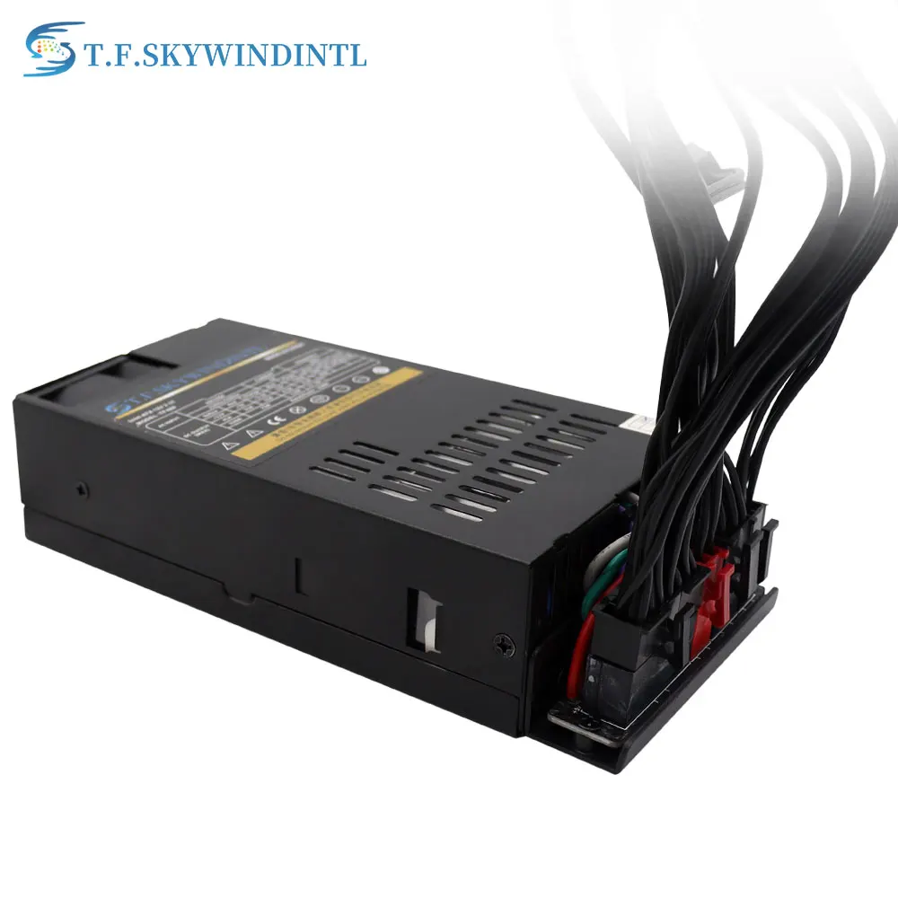 Skywindintl 1u Mini Flex Atx Unidade de Alimentação 400w 600w Watt Modular Psu Cabo para Itx Jogo Desktop Ativo Pfc t. f. - Imagem 3