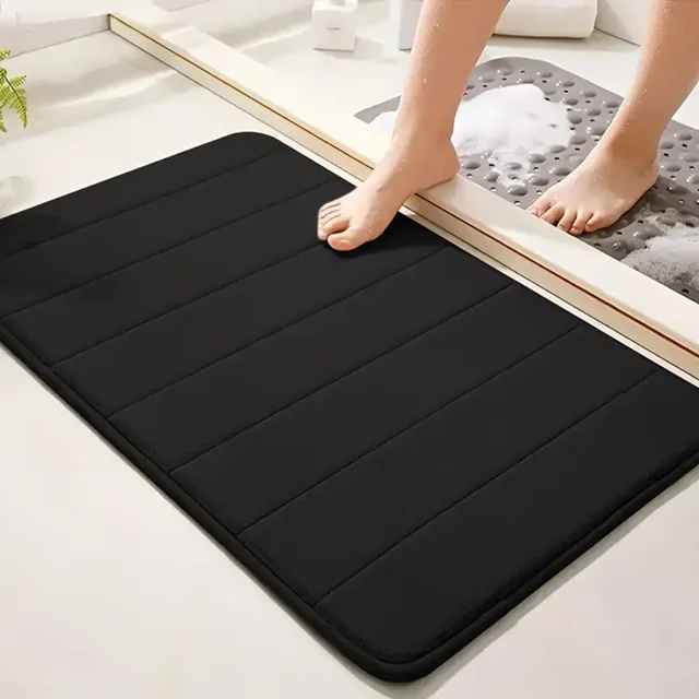 Tapete de Banheiro Antiderrapante Soft Macio Luxo 60x40