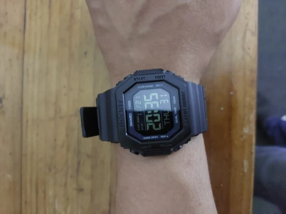SKMEI 1988 Digital Sport Watch for Men - LED, Waterproof photo review