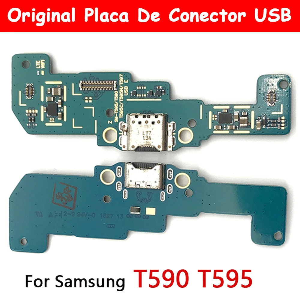 

Оригинальный USB-разъем для зарядного порта, гибкий кабель для Samsung Tab A SM-T590 T595 T597, плата для зарядки док-станции, гибкий кабель