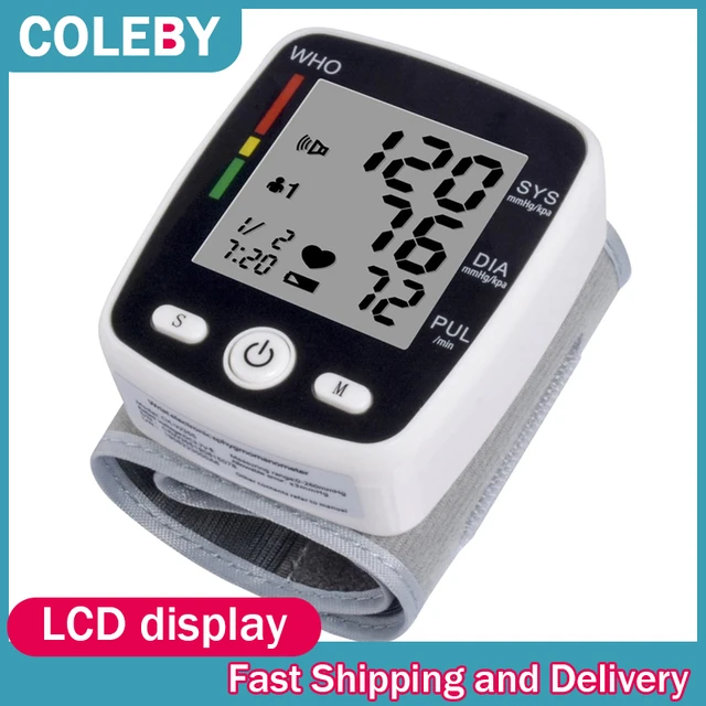 AliExpress Collection New LED Rechargeable Wrist Blood Pressure