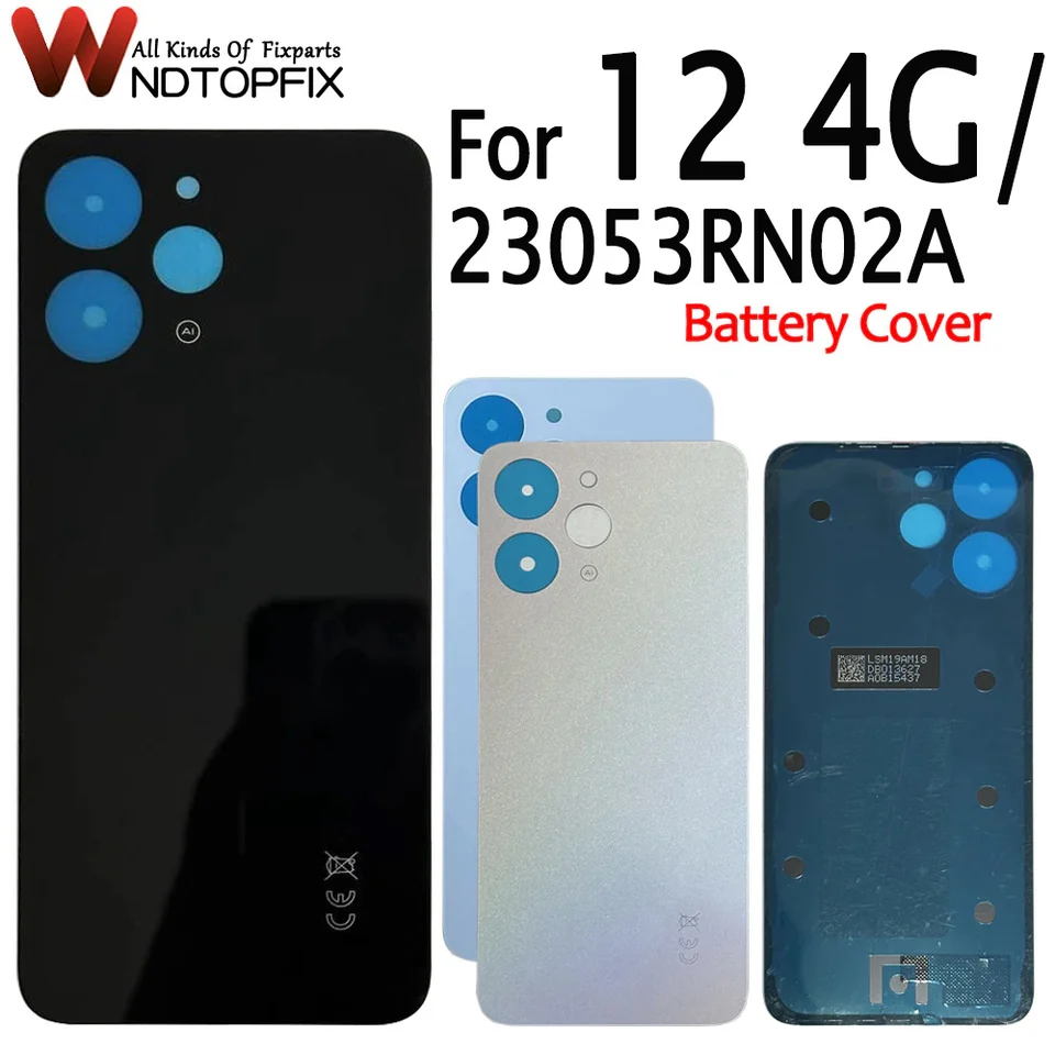 BACK COVER SCOCCA POSTERIORE COPRI BATTERIA PER XIAOMI REDMI 12 4G 23053RN02Y