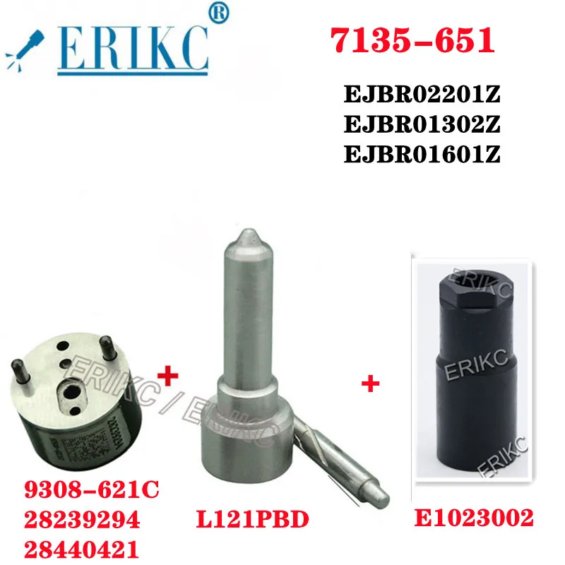 

ERIKC 7135-651 EJBR02201Z Nozzle L121PBD L121PRD VALVE 9308-621C 28239294 28440421 Repair Kit FOR FORD EJBR01302Z EJBR01601Z