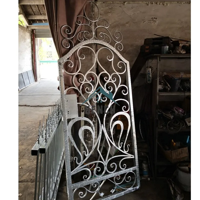 

House Steel Garden Fence Driveway Wrought Iron Gate Design China Manufacturers Suppliers