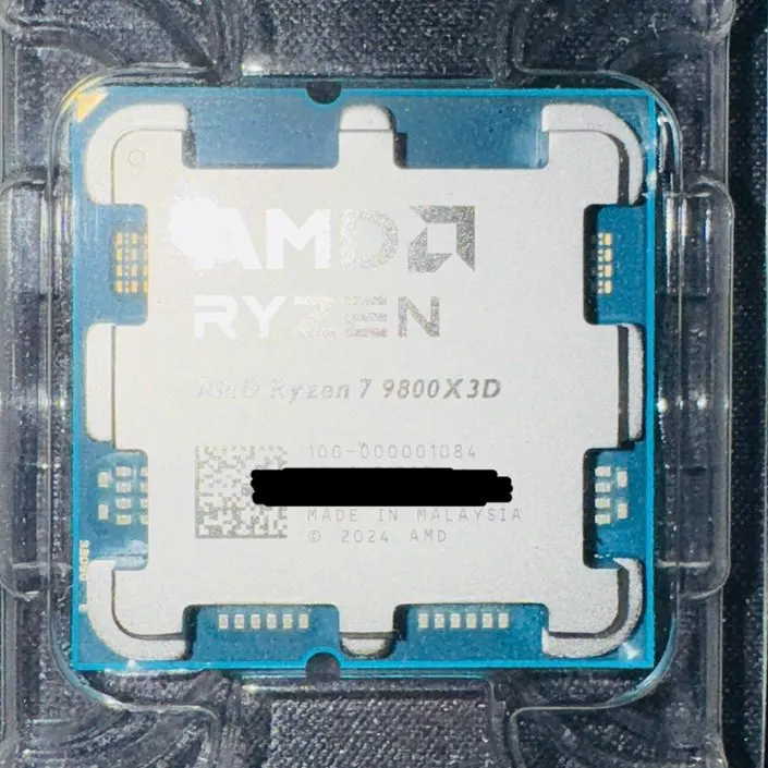 Brand+】AMD R7 9800X3D Ryzen™ 7 9800X3D New Processor , 8C/16T