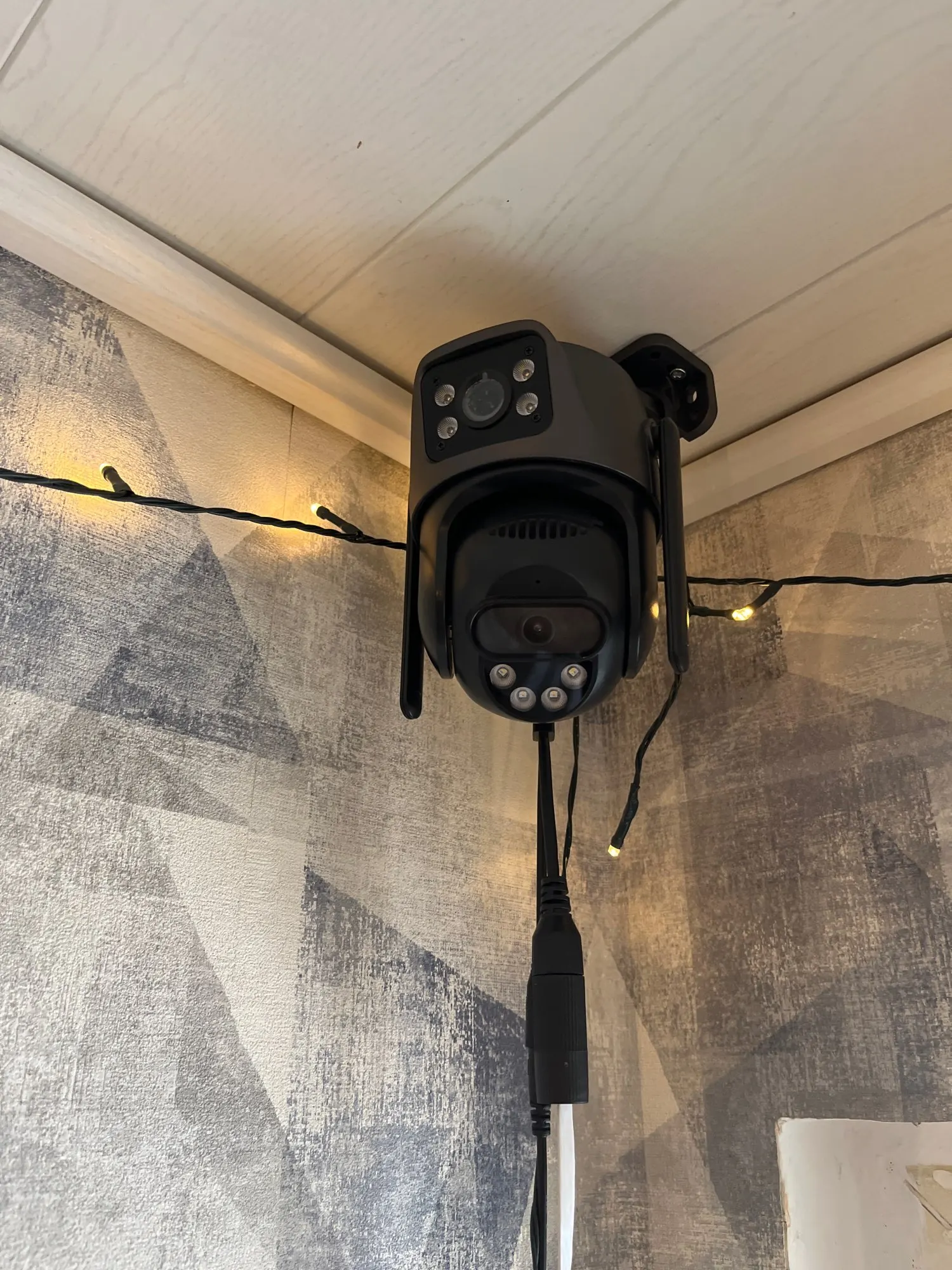 WONSDAR 4K PTZ WIFI Camera Dual Lens Dual Screen IP Camera Outdoor HD Auto Tracking Security Protection CCTV Surveillance iCSee photo review