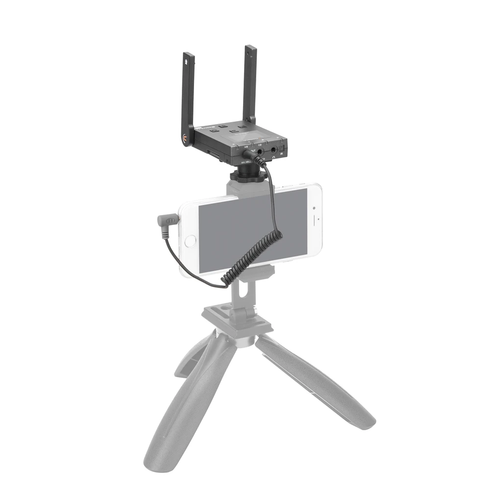 BoomX-U QUA UHF Wireless Lavalier Microphone 24-Channel Wireless Lapel For DSLR