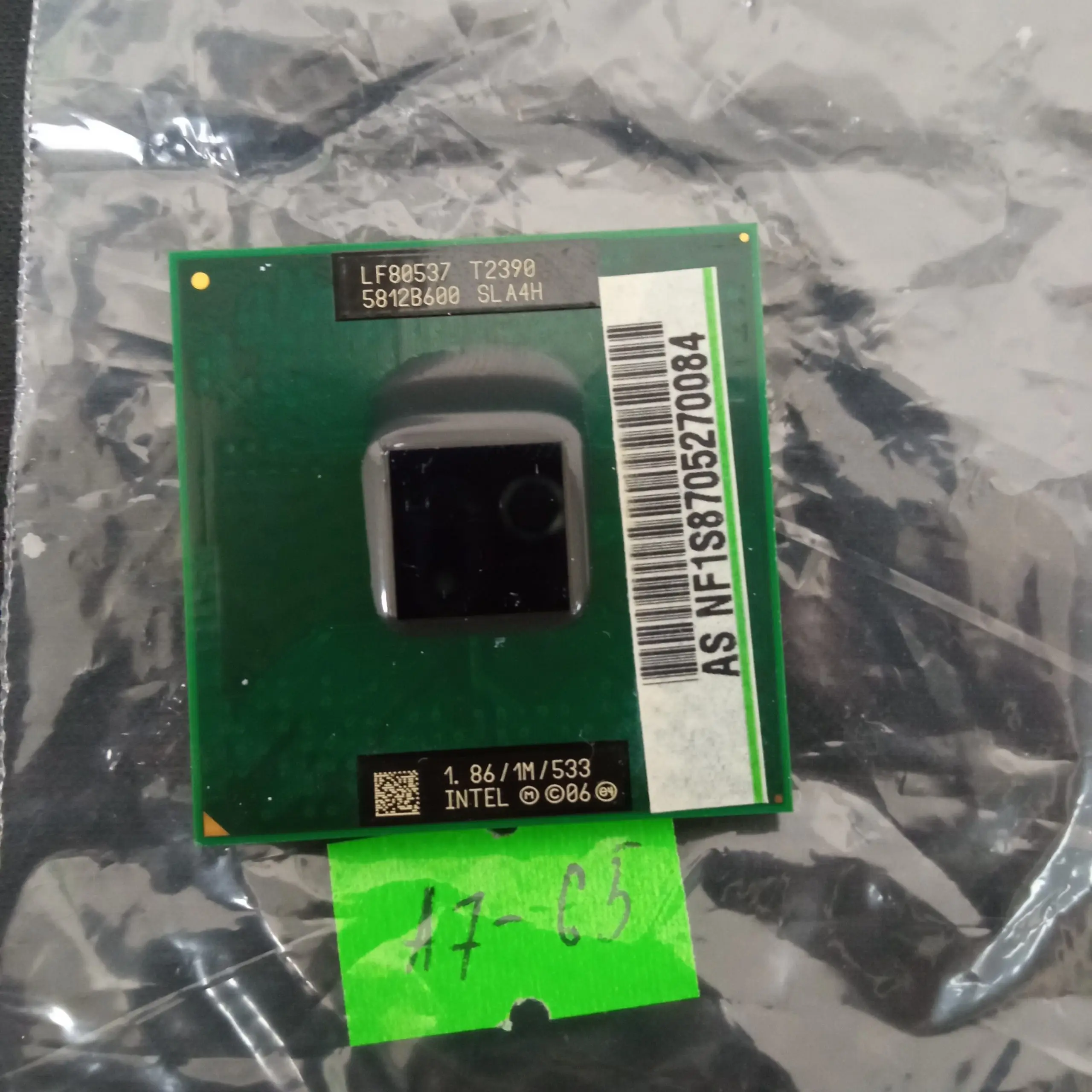 Dual Core CPU Intel Pentium T2390 1,86 GHz ppga478 lf80537 sla4h ...