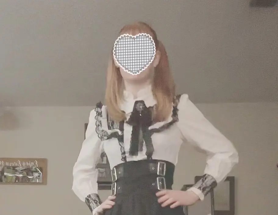 Lolita Style Dark Set - Girly Kei Aesthetic photo review