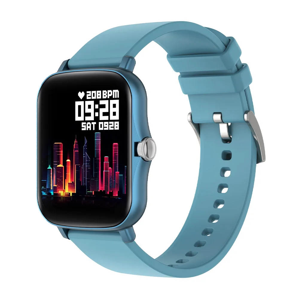 P8 Plus 1.69 Inch Smart Watch for Men Full Touch Fitness Tracker IP67 Waterproof Women's GTS 2 Smart