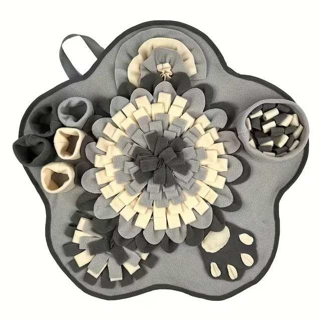 [Interactive Snuffle Mat] Durable Polyester KM-P Interactive Snuffle Mat for Dogs - Slow Feeder & Foraging Skill Toy 5