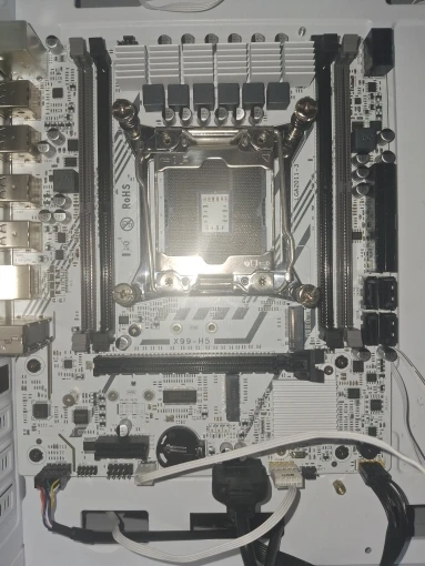 QIYIDA X99 Motherboard Set Kit With LGA2011-3 Xeon E5 2630 V4 CPU DDR4 16GB REG ECC memory PCI 16x NVME M.2 SATA x99 H5 photo review