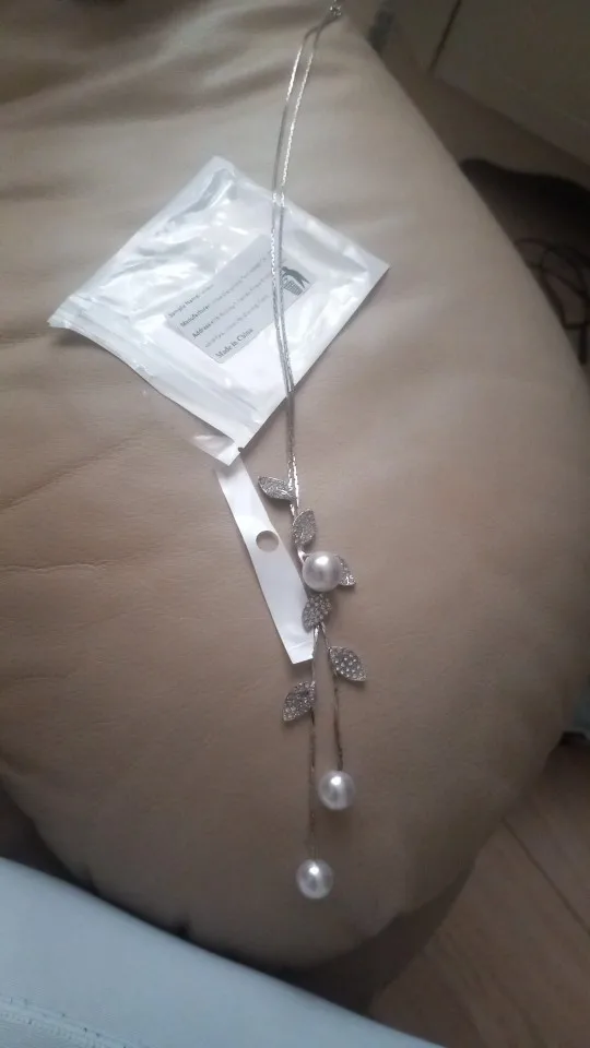 Fashion Elegant Simulated Pearl Choker Necklace photo review