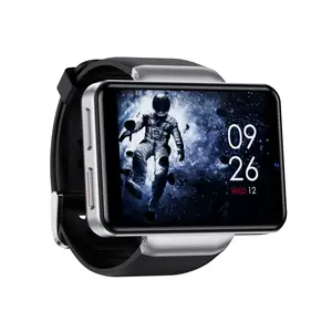  Docooler DM100 4G Smart Watch Sports WiFi GPS BT Smartwatch  2.86 Inch Touch Screen 16GB/32GB Music Player Phone Call 5MP Camera IP67  Waterproof Multifunction - Silver Trimmed : Electronics