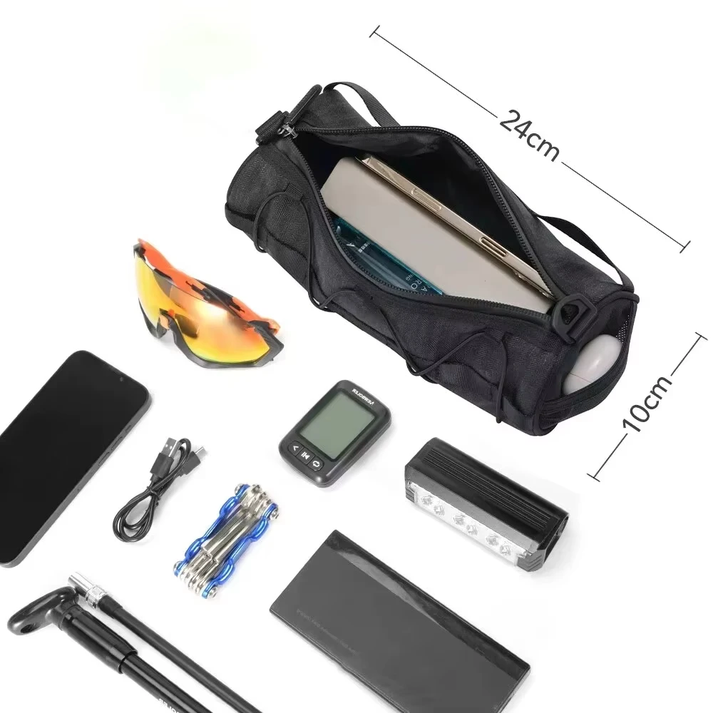 Bike Bag Bike Front Bag Bicycle Storage Outside Multifunction Riding Mountain Bike Front Accessories