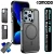 cool iphone 12 pro max cases Compatible with iPhone 13 12 Pro Max Case Compatible with Charger Classic Aluminium Alloy Metal Ultra Slim Shockpr cool iphone 12 pro max cases