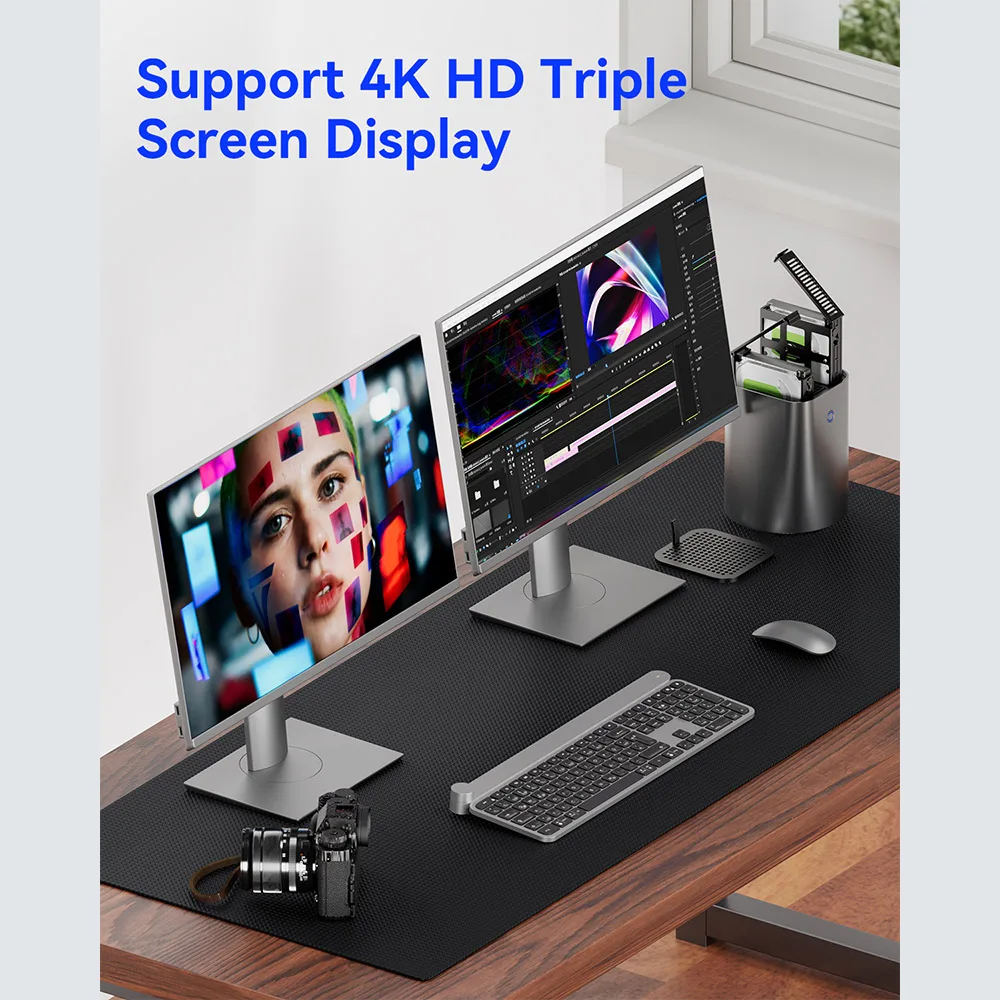 AOOSTAR R7 NAS Mini PC, AMD Ryzen 7 5825U 8 Cores Max 4.5GHz, 16GB