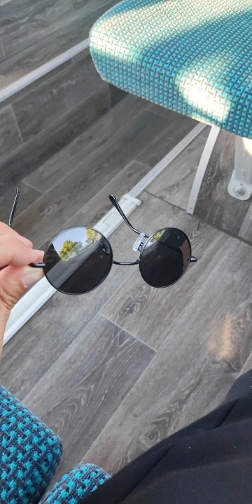 Retro Round Polarized Sunglasses photo review