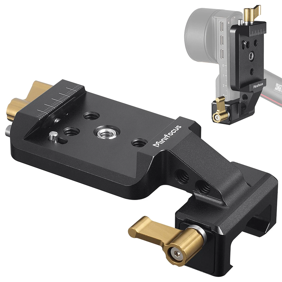 Dji ronin rs 3、rs3プロ、ジンバル取り付け、クランププレート用の縦