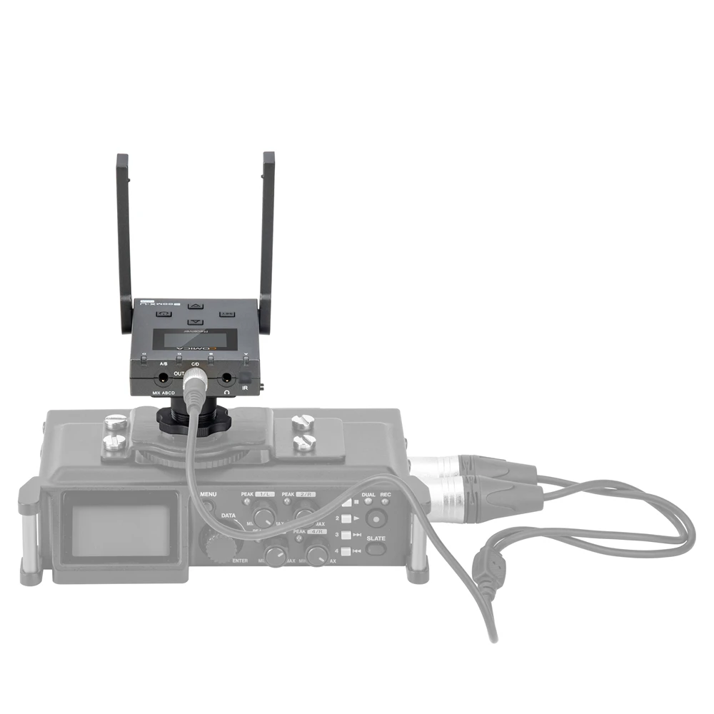 BoomX-U QUA UHF Wireless Lavalier Microphone 24-Channel Wireless Lapel For DSLR