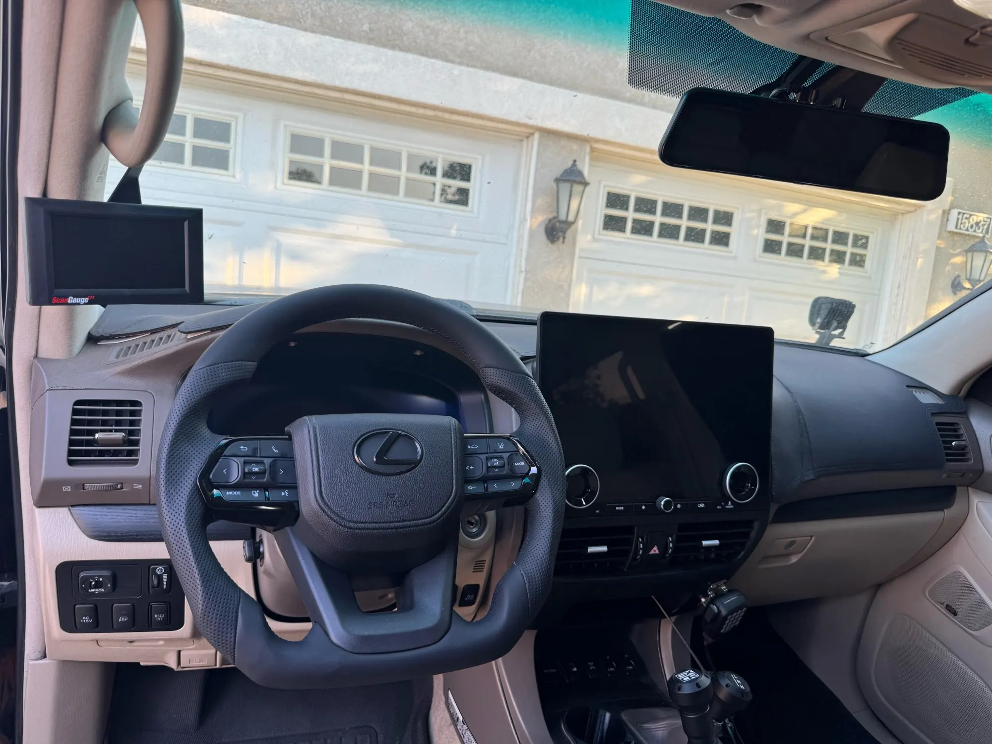 16.8inch Touch Screen For  Toyota Prado 120 2002-2009/ Lexus Gx470 2004-2009 Android 13 Auto Car Radio Multimedia Video Player Carplay