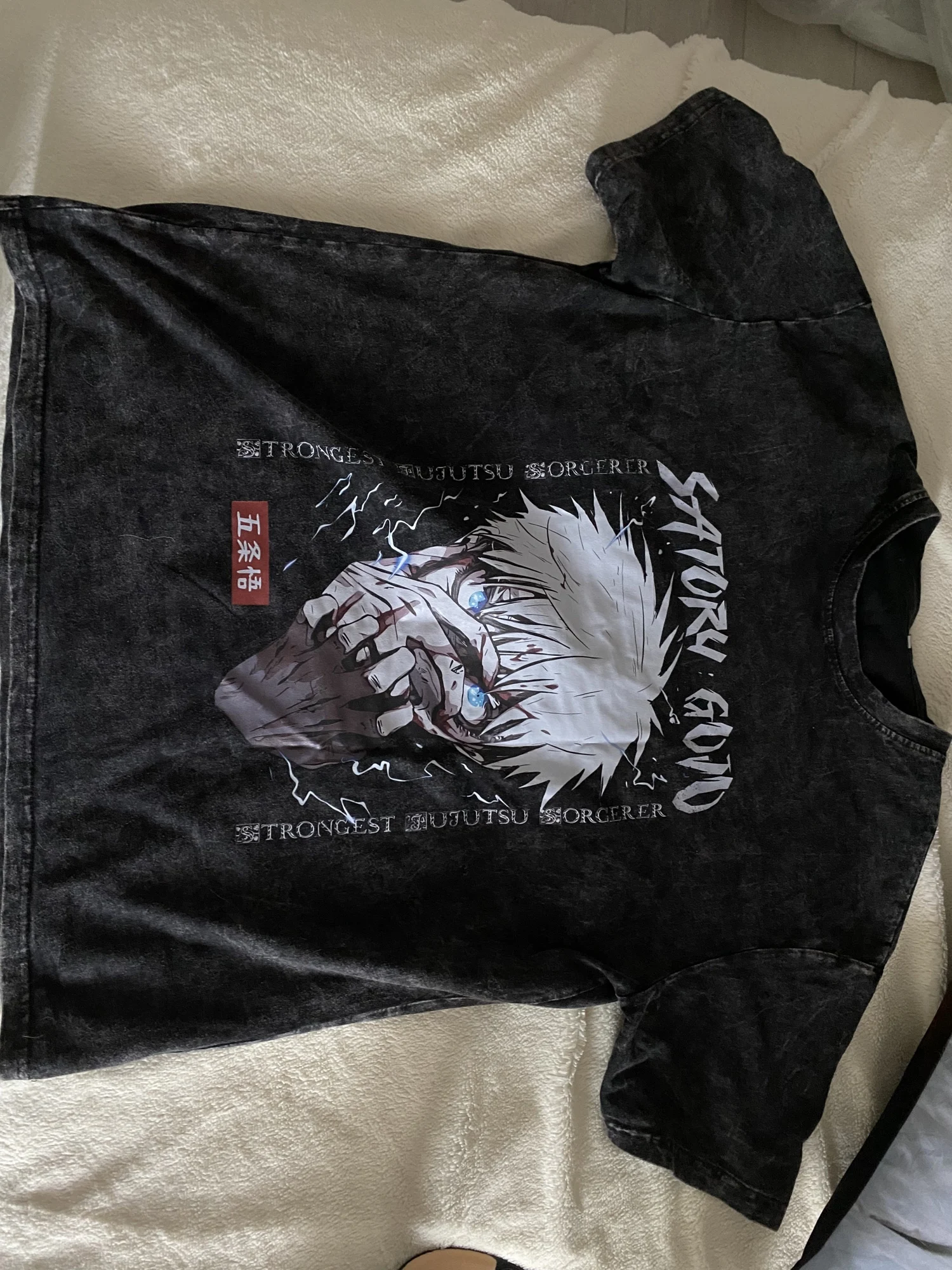 Anime Jujutsu Kaisen Shirt Gym Pump Cover