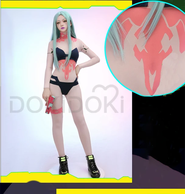 Rebecca Cosplay Costume Pour Femme, Cyberpunk Anime, Sac À Dos Dokidoki  Imbibé, En Stock - Cosplay Costumes - AliExpress