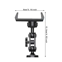 Magnetic Phone Holder - Compact & Adjustable 360° Rotation (A)