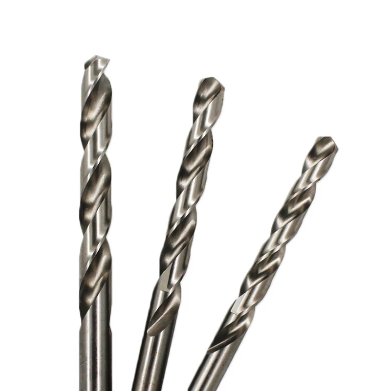 

1Pcs M2 HSS Twist Drill 1-13mm Straight Handle Drill Bit High Speed Steel For Stainless Steel Metal Hole Saw Cutter Open Tools