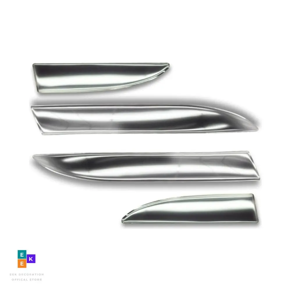 Telaio Luce Freno Cromato Per Modelli Renault Clio 4 Accessorio Esterno In Acciaio Inossidabile Per Adesivo Modifica Clio 4 2012-2018