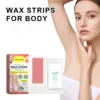 Armpit Depilatory Remove Underarm Legs Private Parts Body Hair Growth Inhibitor Smoothing Mild Painless Eliminate Hair Wax Paper 3