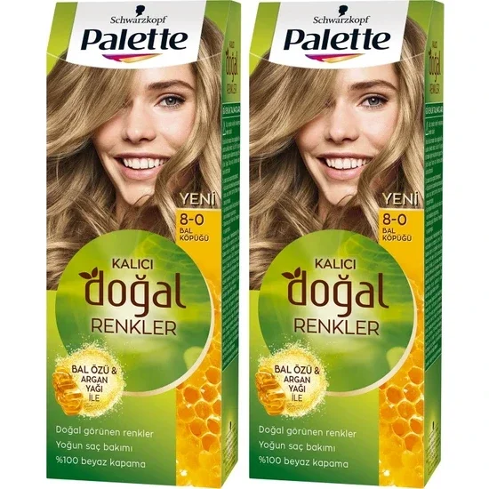 

Палетка натуральных цветов s Hair Color 2 Li 8.0 медовая пена