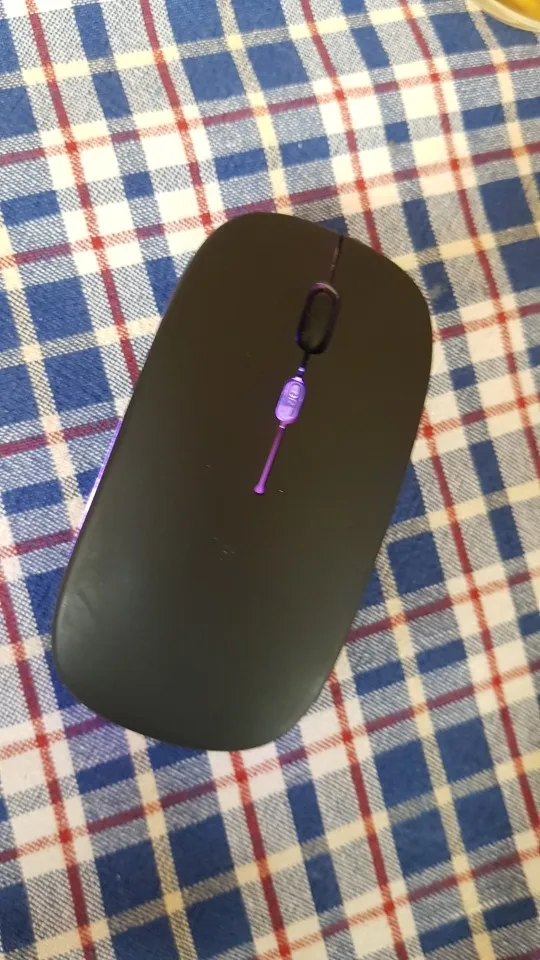 Wireless Bluetooth 2.4GHz RGB Mouse Rechargeable Silent photo review