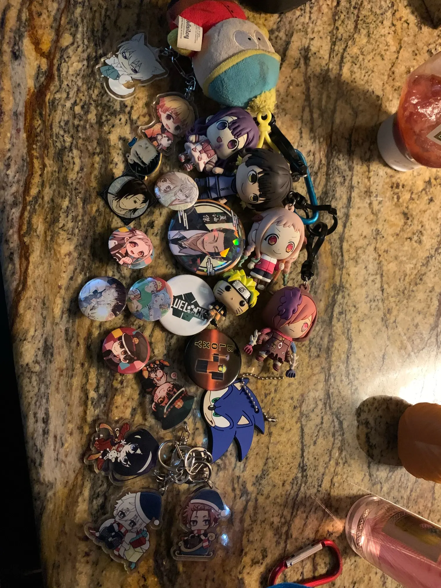 Jujutsu Kaisen Tinplate Badge Collection β Satoru, Suguru, Yuji & Megumi
