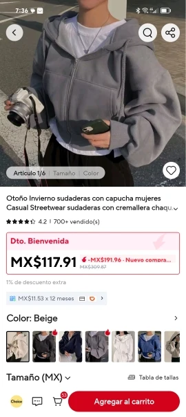 Cozy Women's Zip Hoodie - Premium Autumn Winter Streetwear photo review