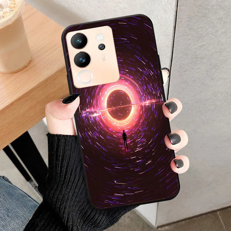 Sleek Black Soft Silicone TPU Protective Phone Case