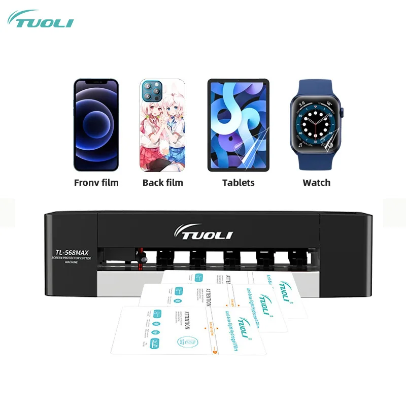 

TUOLI TL568Max 16-дюймовая машина для резки гидрогелевой пленки из ТПУ, мобильная машина для резки обратной кожи, машина для резки наклеек, режущий плоттер