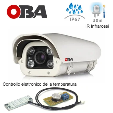 Oba-Cmx22 Telecamera Lettura Targhe Anpr