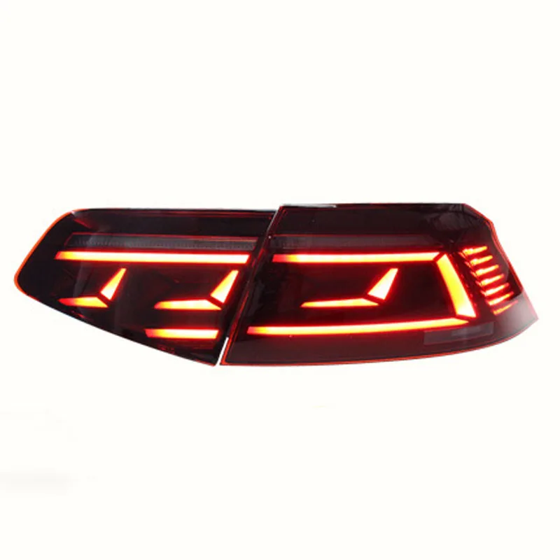 

Dynamic Streamer Rear Lamp Tail Lights For 17-19 Volkswagen Magotan B8 Brake Running Reverse Parking Fog Car LED Taillight