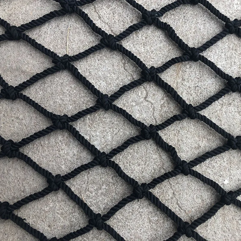 Malha Líquida de Corda de Náilon para Decoração de Teto Partição de Malha de Proteção Cerca de Segurança Net Jogo de Escalada 420 mm de Diâmetro hq Hr1
