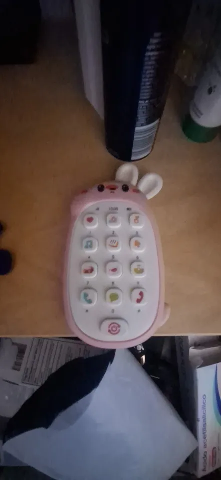 Children's Mobile Phone Toy with Music - Supports Early Learning photo review