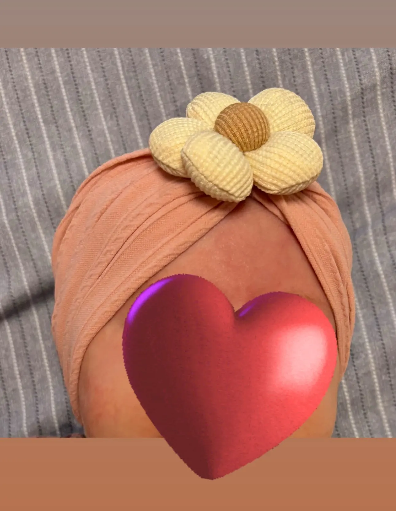 Cute Floral Nylon Baby Headband photo review