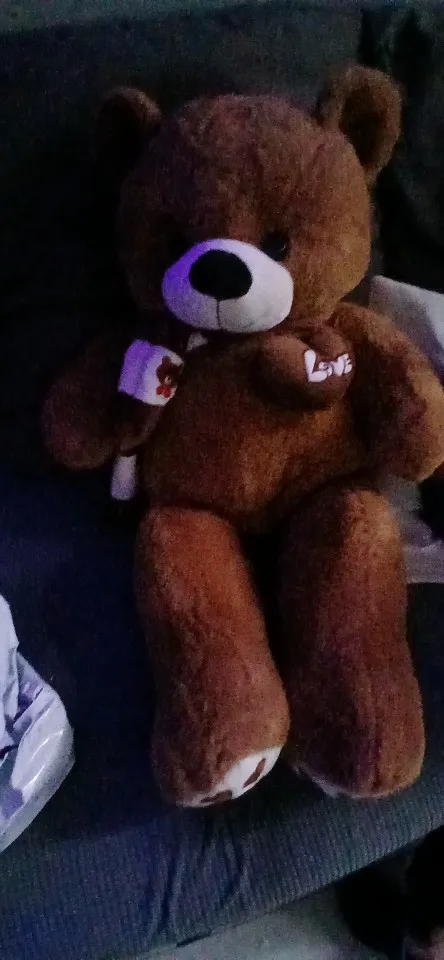 Teddy Bear With Scarf photo review