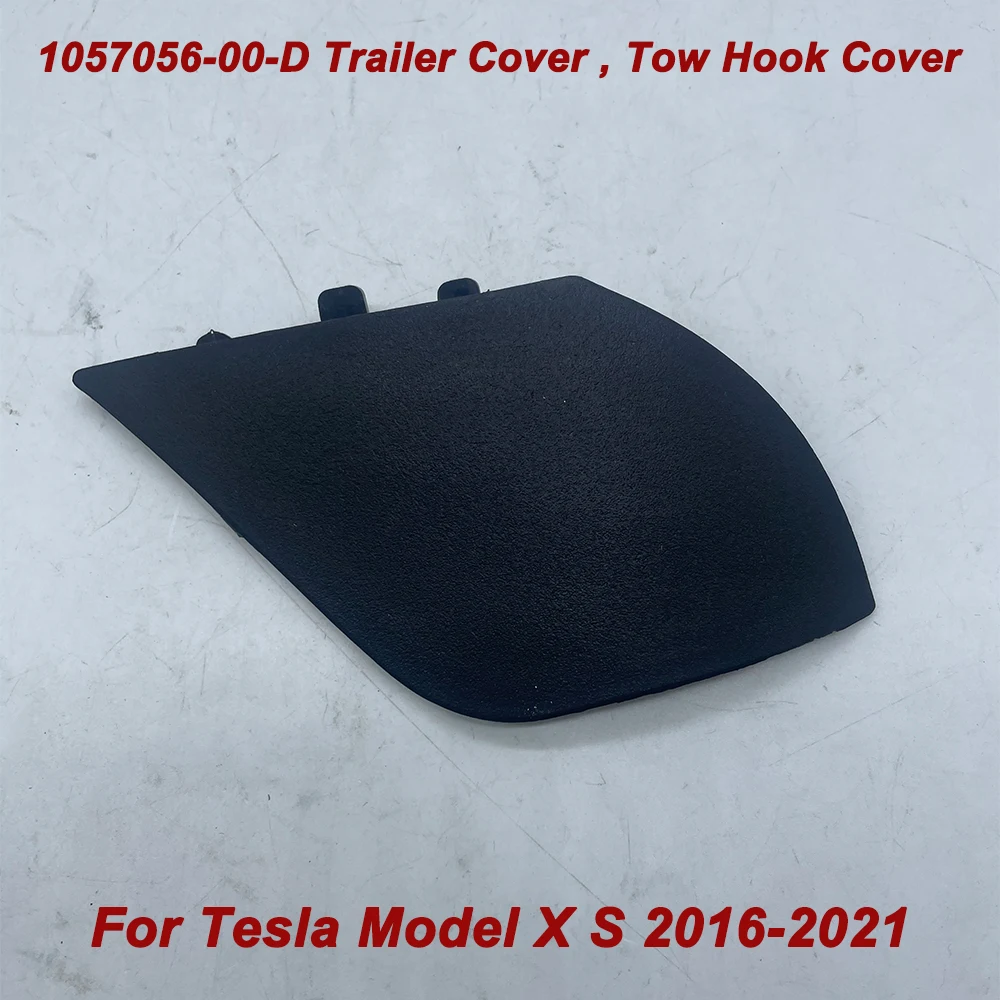 Tesla Model X 2016-21 Rear Bumper Tow Hitch Cover Cap Replacement 1058357-00-D