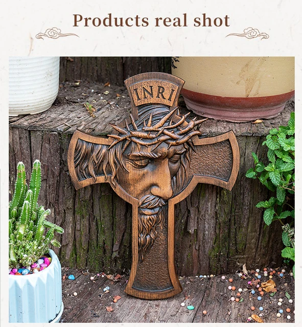 2pcs one pack cheap mini two side printing wooden cross pocket cross  religious crucifix kids cross - AliExpress