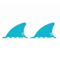 Side fins blue