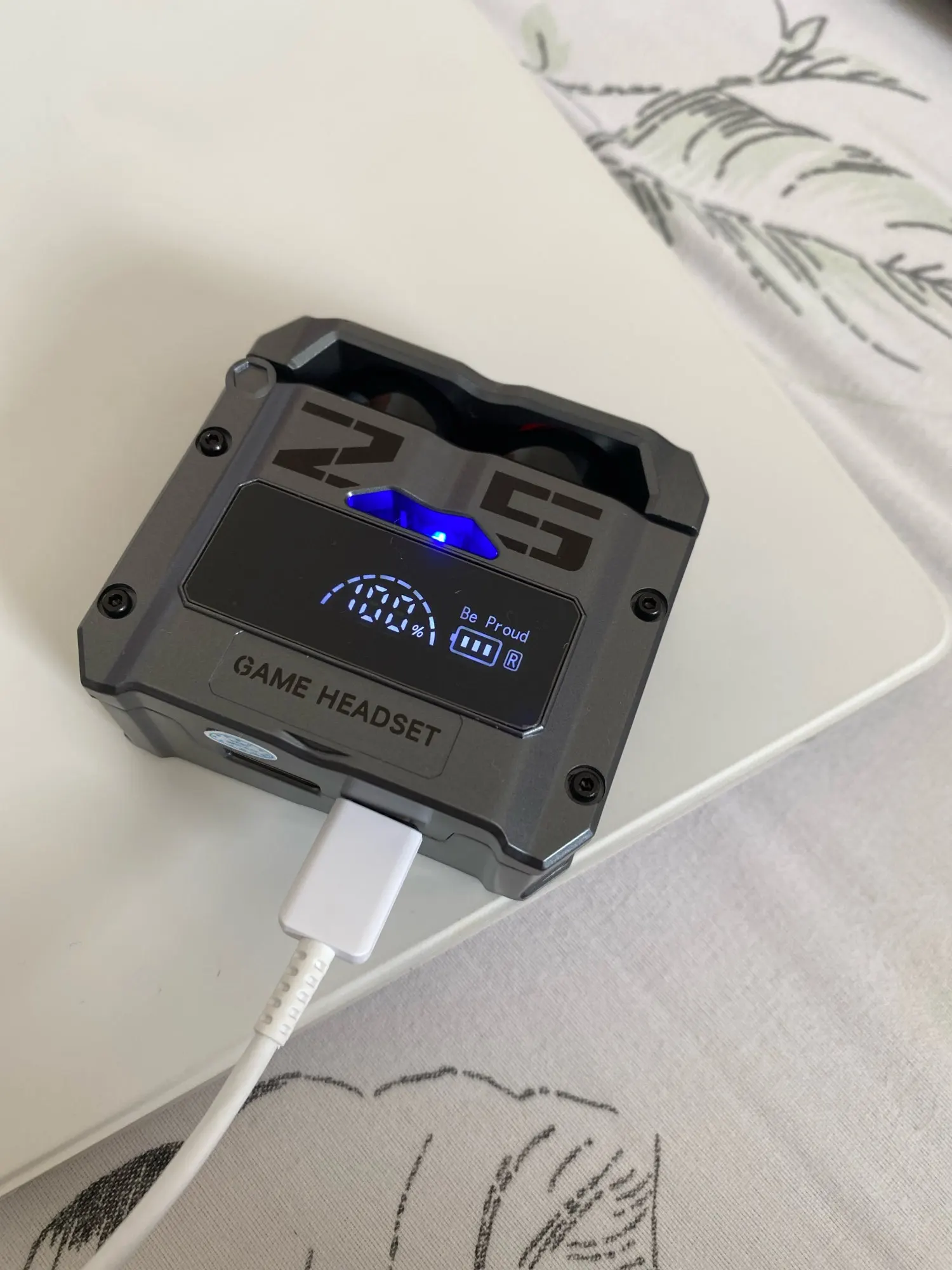 Fone De Ouvido Sem Fio Bluetooth M25 TWS Com Controle De Toque Redução De Ruído Estéreo Para Jogos Microfone - Neverdie Store photo review