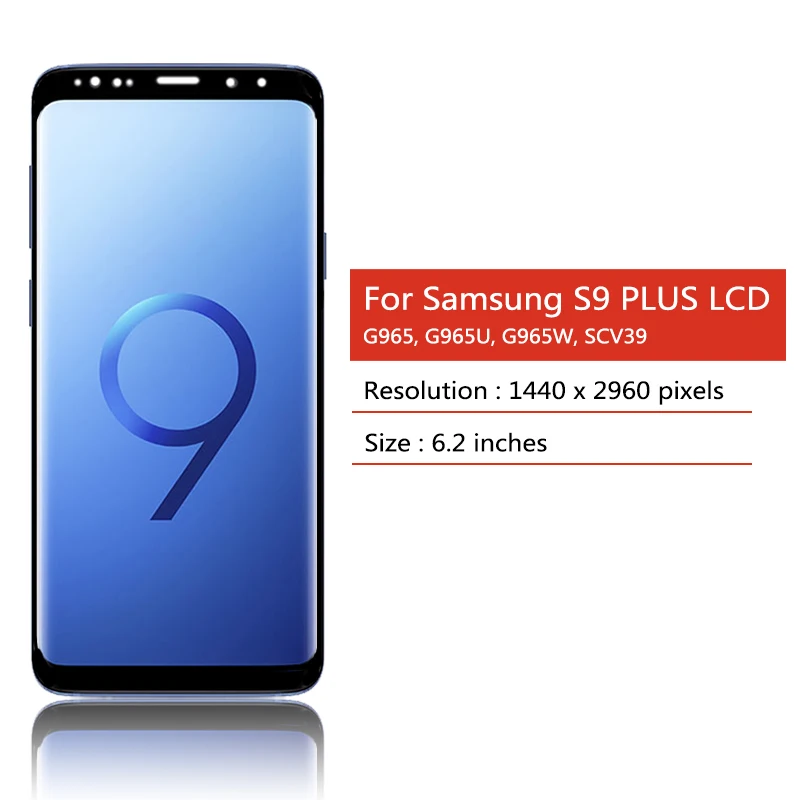 TFT ǰ S9 + LCD ÷ ġ ũ Ÿ,  ü , Ｚ S9 ÷ G965 G965F G965U